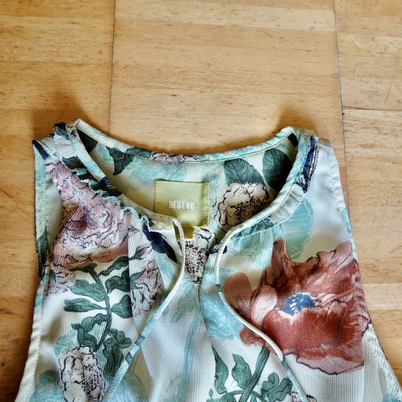 MAEVE sleeveless maxi floral dress XS/S 2 - Picture 5 of 5